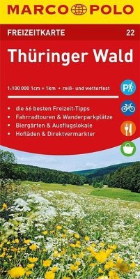 WK MARCO POLO Freizeitkarte Thüringer Wald