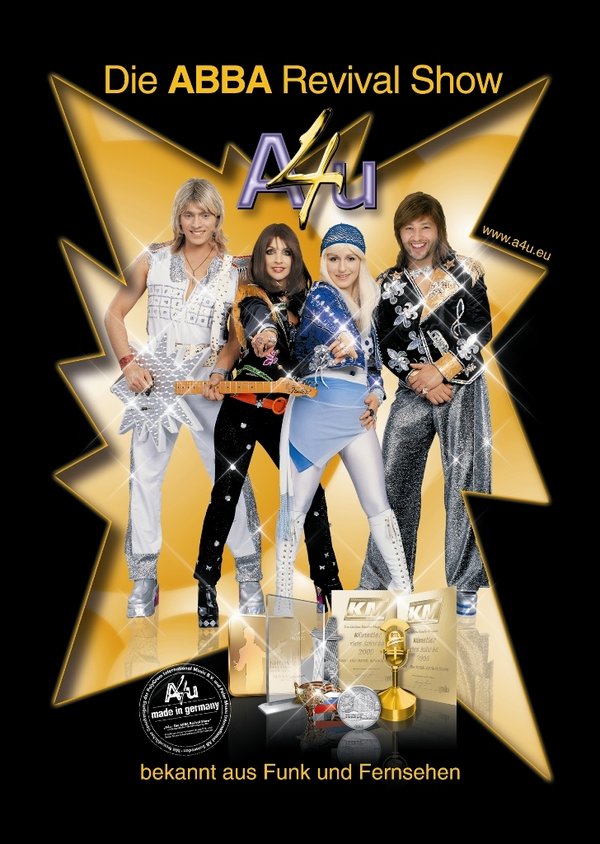 ABBA 4U 17.02.2024, 19.00 Uhr - Die Revival Show